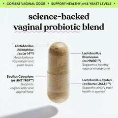 Lemme Purr Vaginal Probiotics for Women, 30-Day Supply | pH Balance, Odor & Urinary Health | Lactobacillus Blend, Clinically Tested | Pineapple & Vitamin C