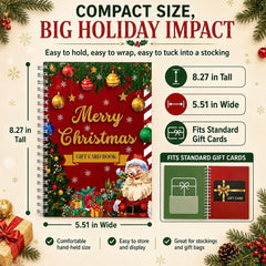 Christmas Gift Card Book, DIY Holiday Gift Card Holder Booklet