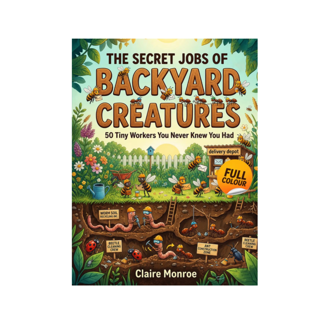 The Secret Jobs of Backyard Creatures for Kids – Fun Nature Book for Curious Young Explorers