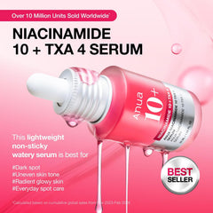 Niacinamide 10 + TXA 4 Serum, Korean Skincare, 1.01 fl.oz | Dark Spot Care, Lightweight & Hydrating All-in-One Daily Facial Serum for Glass Skin
