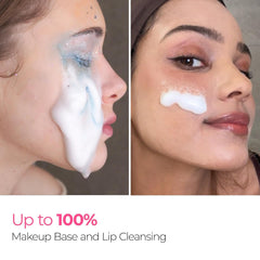 Melting Bubble Foaming Cleanser - Micellar Makeup Remover Face Wash, No Double Cleansing Needed, Gentle Foam Cleanser for Sensitive Skin, K-Beauty
