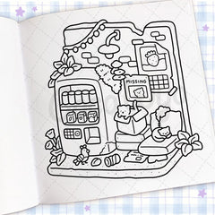 Cozy Corner: Cute & Comfy Coloring Book