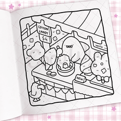Cozy Days: Coloring Book for Adults and Kids