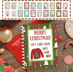 Christmas Gift Card Book – DIY Spiral-Bound Holiday Gift Holder