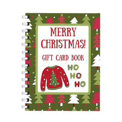 Christmas Gift Card Book – DIY Spiral-Bound Holiday Gift Holder