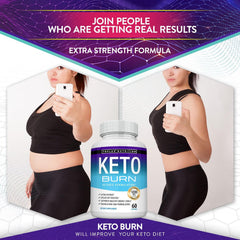 Keto Burn Pills Ketosis Weight Loss - 1200 Mg Ultra Advanced Natural Ketogenic Fat Burner Using Ketone Diet for Men Women