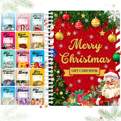 Christmas Gift Card Book, DIY Holiday Gift Card Holder Booklet