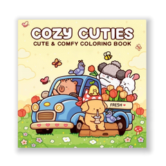 Cozy Cuties: Coloring Book for Adults and Kids