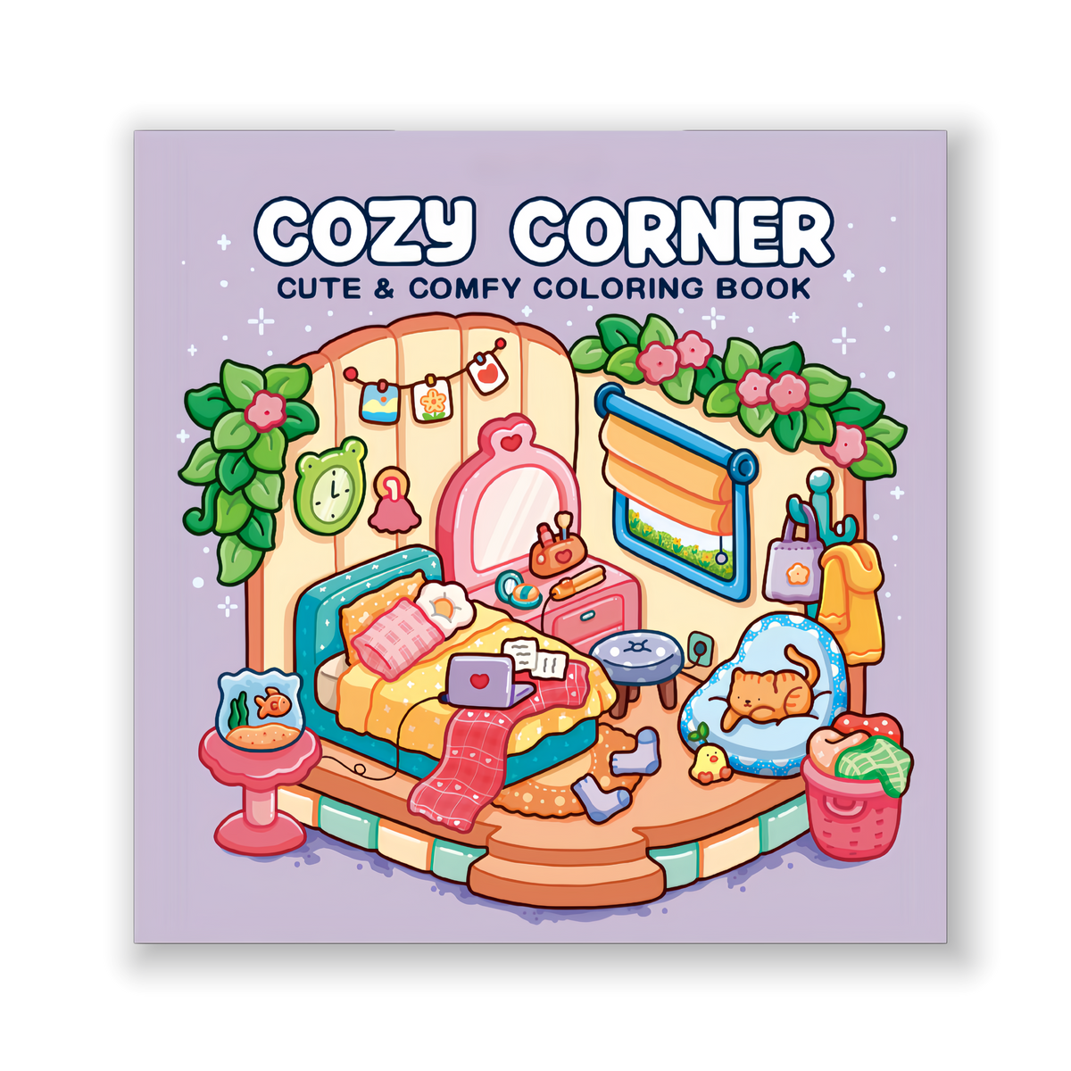 Cozy Corner: Cute & Comfy Coloring Book