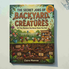 The Secret Jobs of Backyard Creatures for Kids – Fun Nature Book for Curious Young Explorers