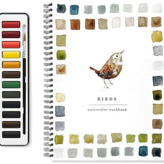 Autumn Watercolor Workbook by Emily Lex Studio