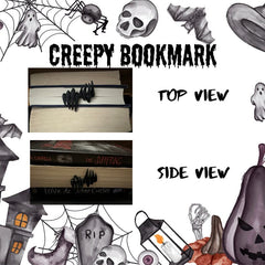 Halloween Demon Hand Bookmark – 3D Spooky Book Clip for Book Lovers