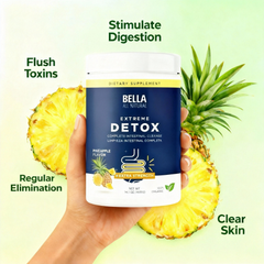 Extreme Detox Powder (Pineapple) Sleep Balance, Detox & Skin Radiance，No Added Sugar