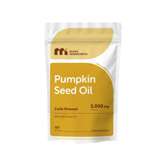 Pumpkin Seed Oil with Saw Palmetto, 300 Softgels | Cold Pressed, Pure Virgin Oil with Essential Fatty Acids & Phytosterols. For Men & Women. Non-GMO, Gluten Free.